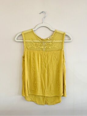 Bleuh Ciel Embroidered Top